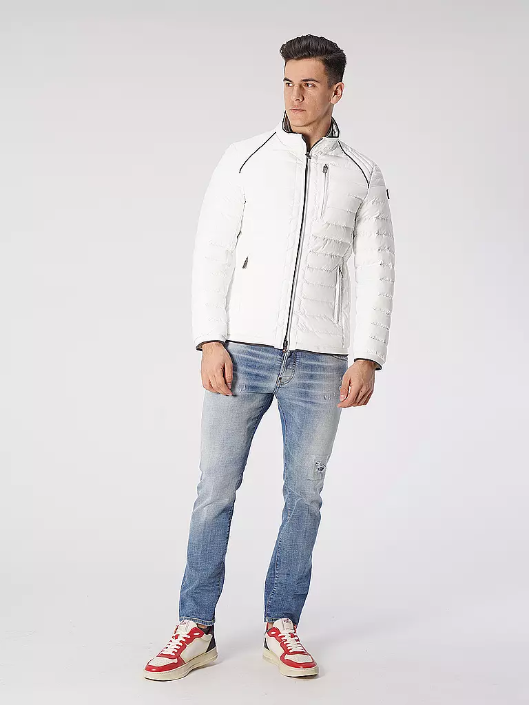 WELLENSTEYN | Leichtsteppjacke MOLECULE | weiss