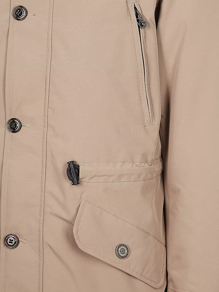 WELLENSTEYN | Parka Black X | beige