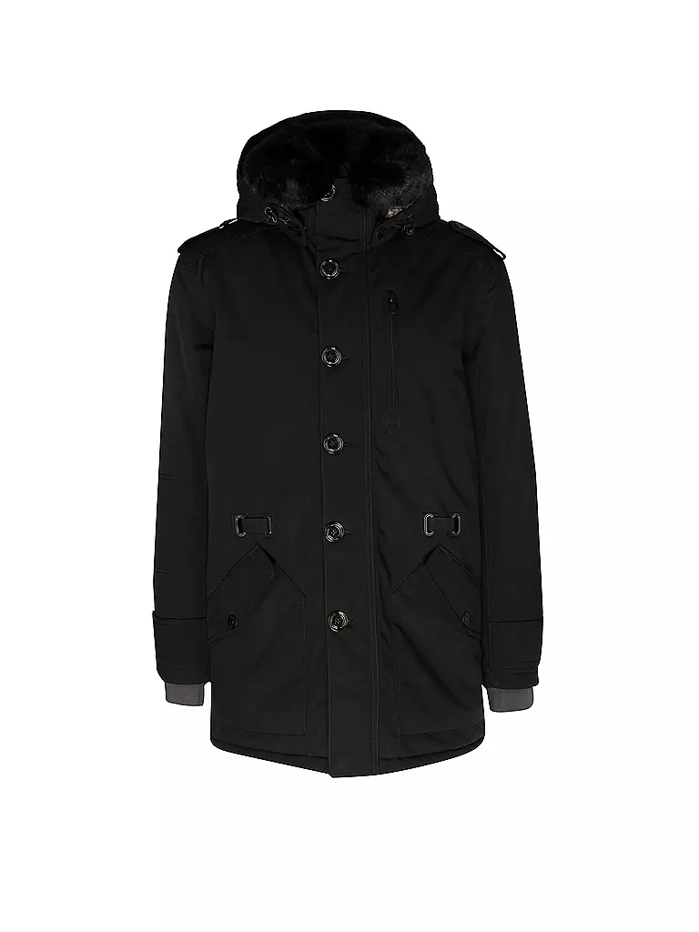 WELLENSTEYN | Parka RIVINGTON | schwarz