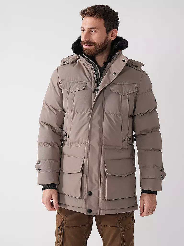 WELLENSTEYN | Parka SEAMASTER | beige