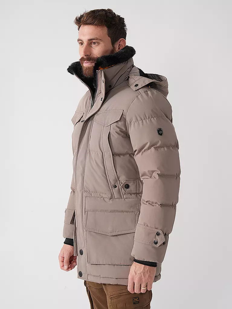 WELLENSTEYN | Parka SEAMASTER | beige