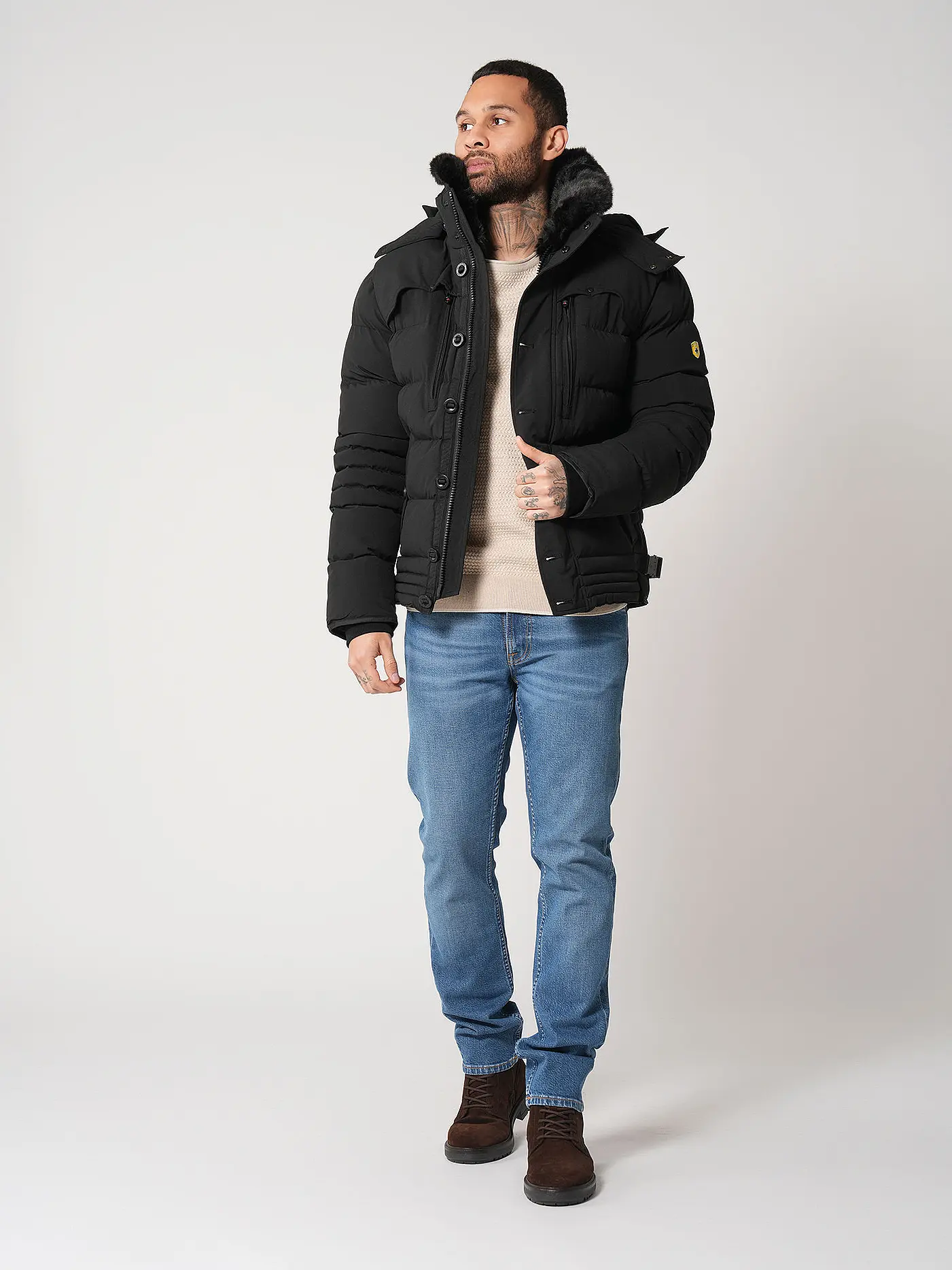WELLENSTEYN | Steppjacke  | schwarz