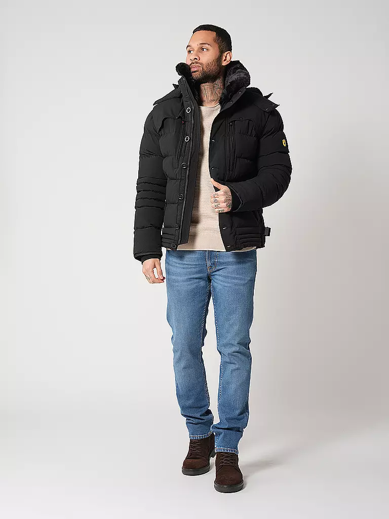 WELLENSTEYN | Steppjacke  | schwarz