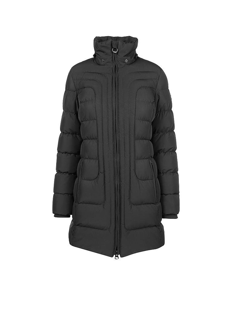 WELLENSTEYN | Steppjacke BELVITESSE LONG | schwarz