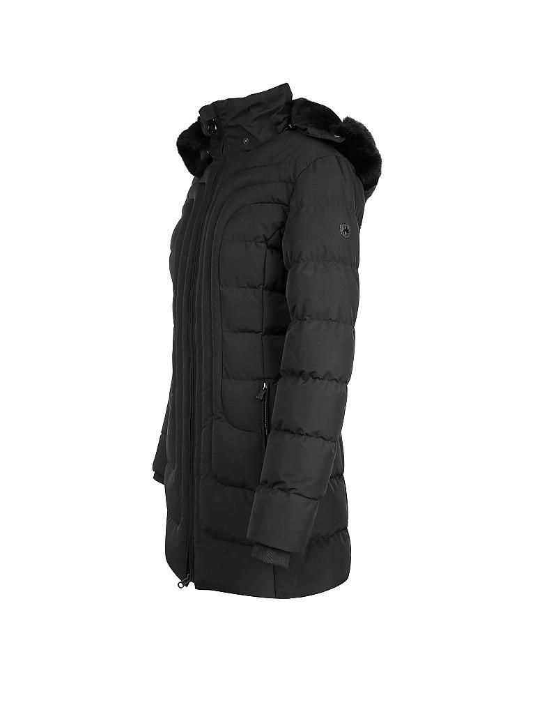 WELLENSTEYN | Steppjacke BELVITESSE LONG | schwarz