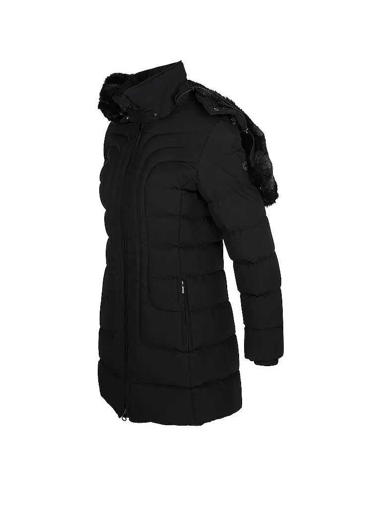 WELLENSTEYN | Steppjacke BELVITESSE LONG | dunkelblau