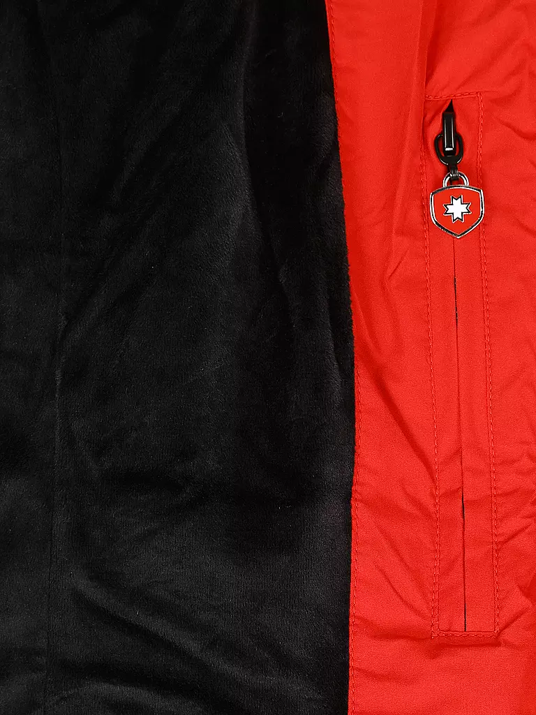WELLENSTEYN | Steppjacke BELVITESSE LONG | rot
