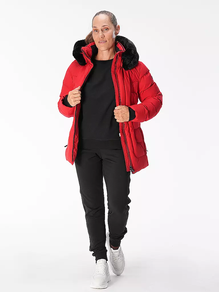 WELLENSTEYN | Steppjacke BELVITESSE MEDIUM | rot