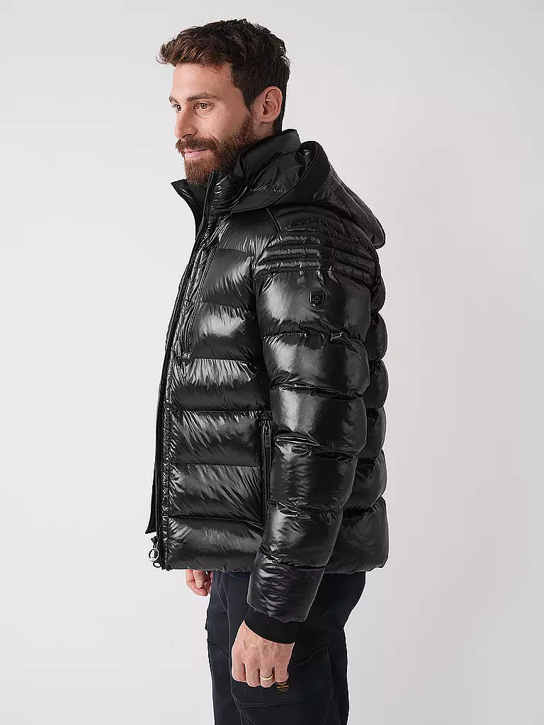 WELLENSTEYN | Steppjacke BLACKJACK | schwarz