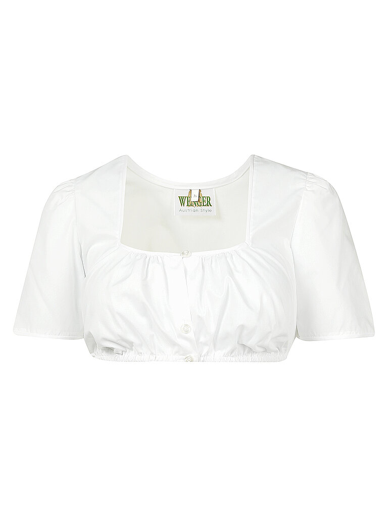 Dirndlbluse HERLINDE weiss 32 damen