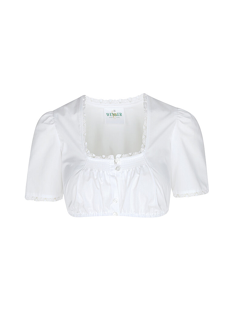 Dirndlbluse HANNA weiss 36 damen