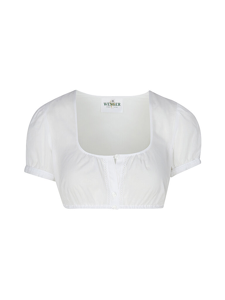 WENGER Dirndlbluse GISELA weiss | 32