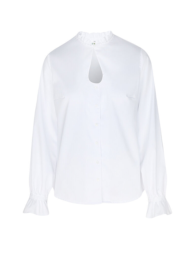 WENGER Dirndlbluse ELBE weiss | 44