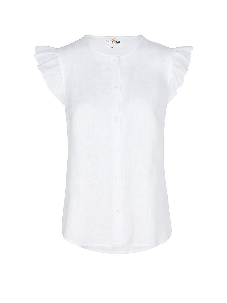 WENGER Trachtenbluse MELK weiss | 38