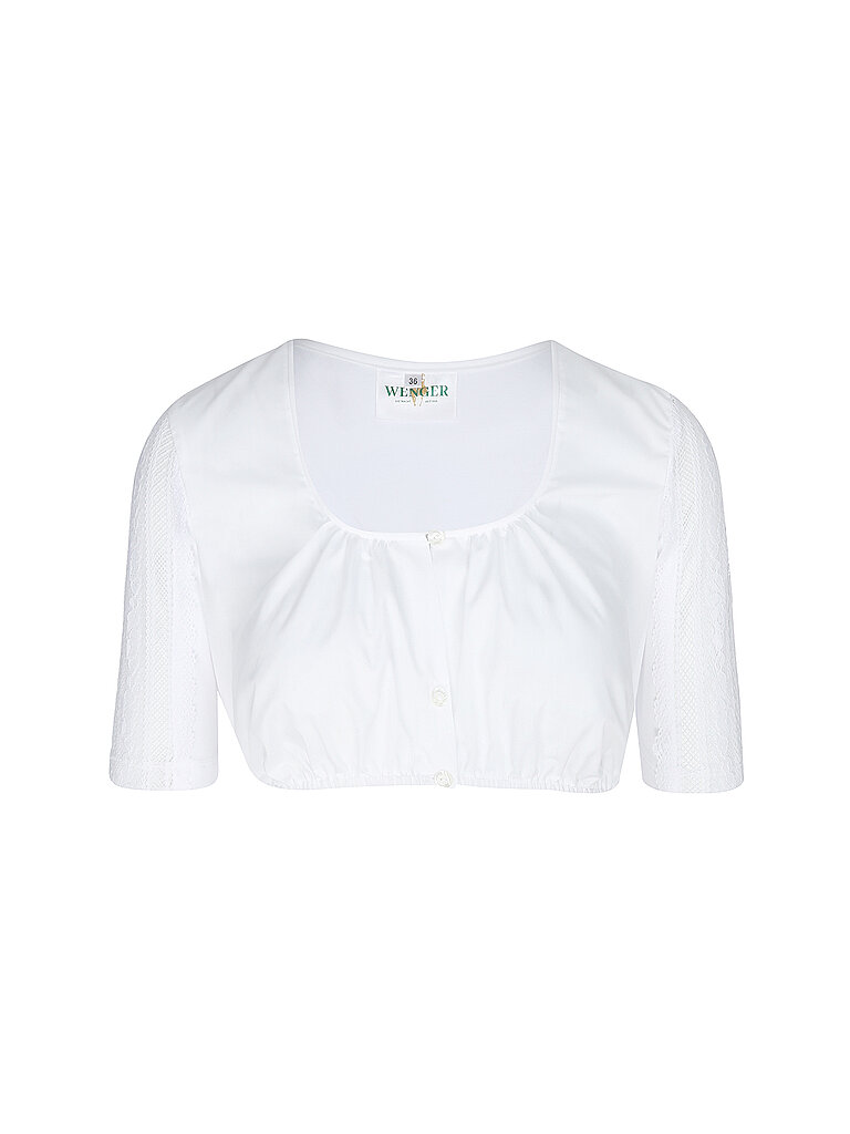 Dirndlbluse INDIA weiss 34 damen