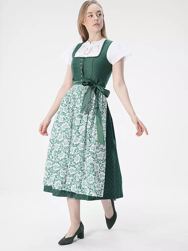 WENGER | Dirndl FLORA  | dunkelgrün