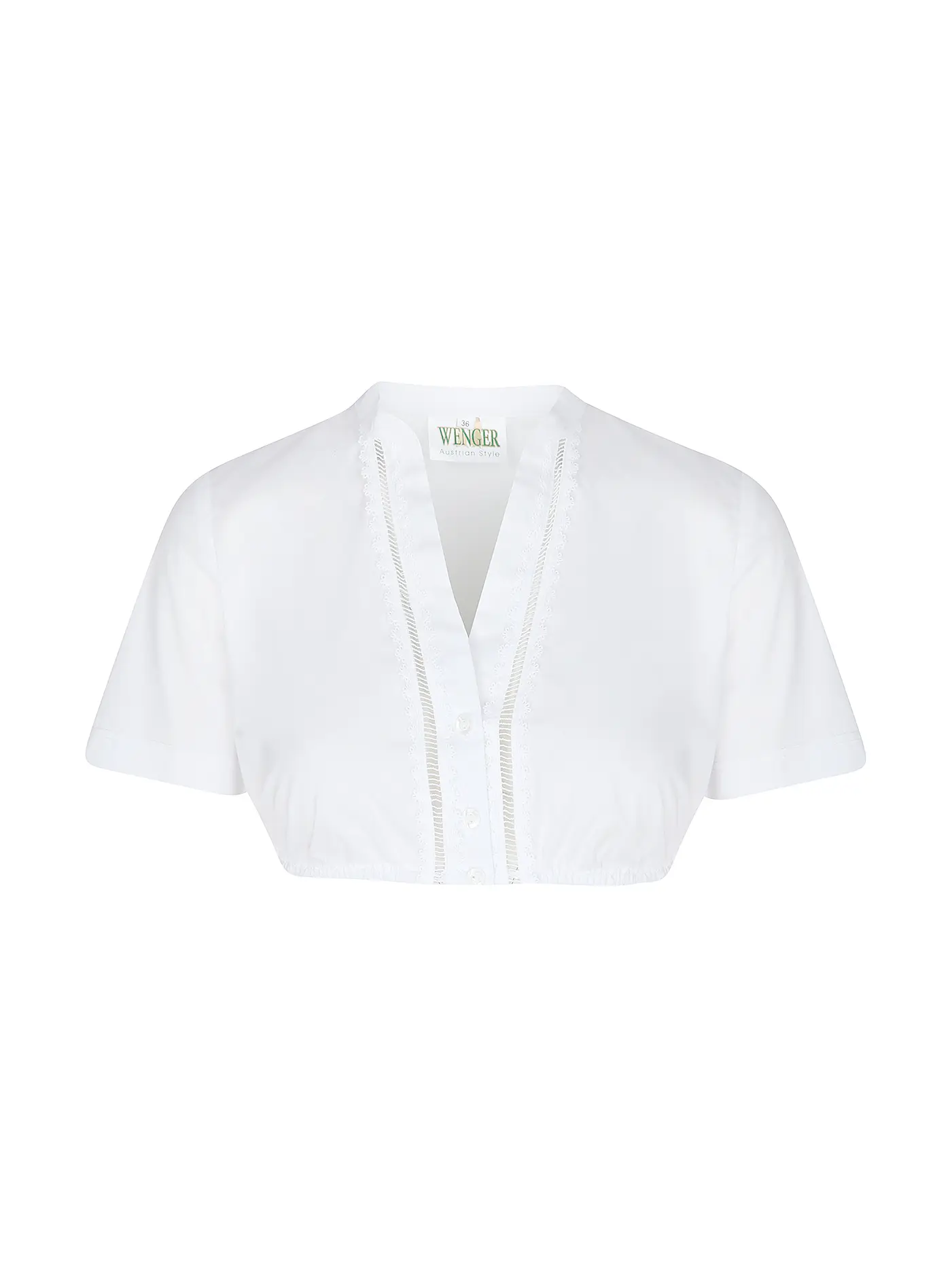 WENGER | Dirndlbluse CHRISTA | weiss
