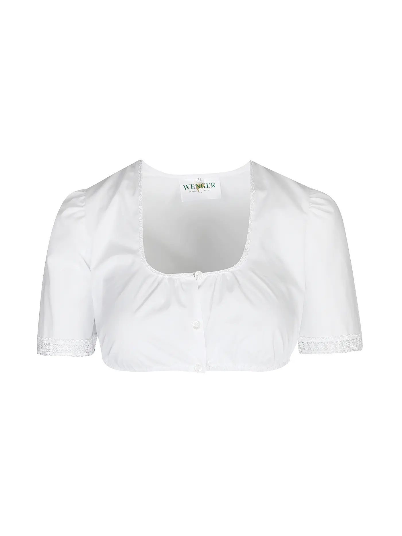 WENGER | Dirndlbluse CHRISTINA  | weiss