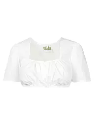 WENGER | Dirndlbluse HERLINDE | weiss