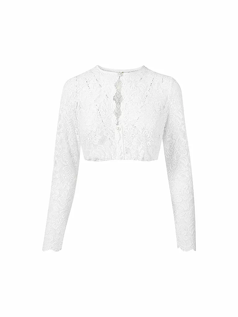 WENGER | Dirndlbluse Manuela | weiss