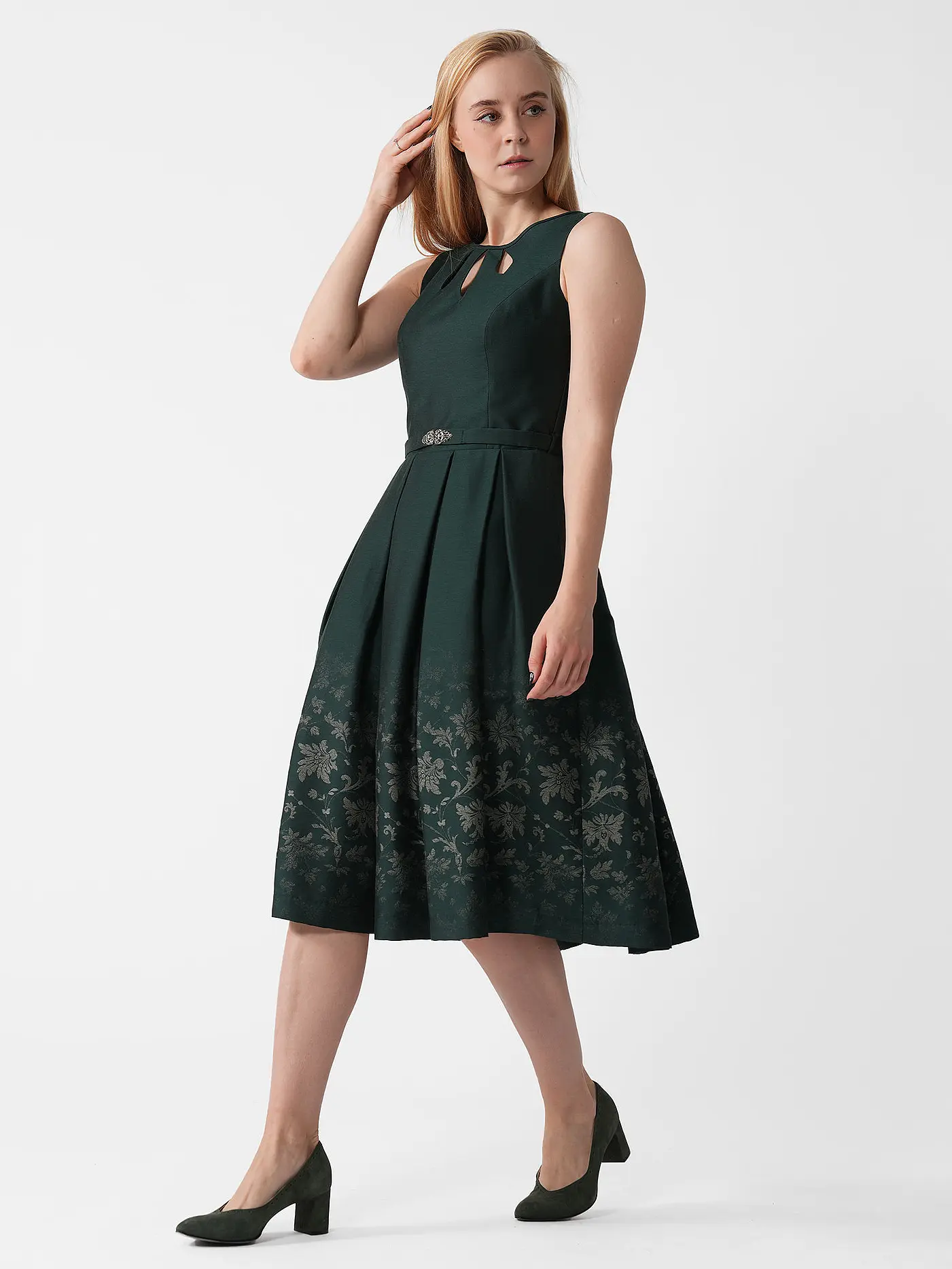 WENGER | Trachtenkleid GRAZIA | dunkelgrün