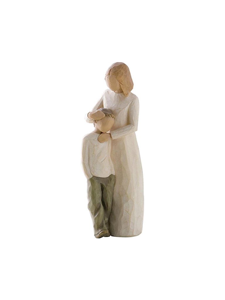 WILLOW TREE Figur - Mutter & Sohn 21cm 26102 weiss