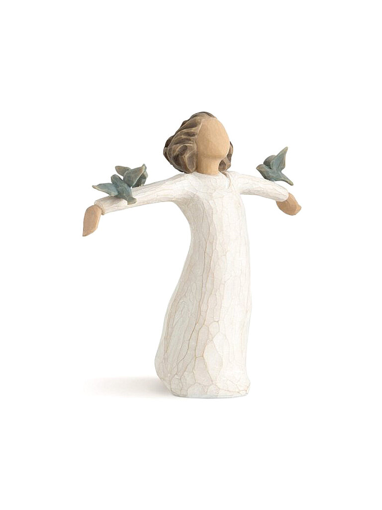 WILLOW TREE Figur - Happiness 14 cm weiss