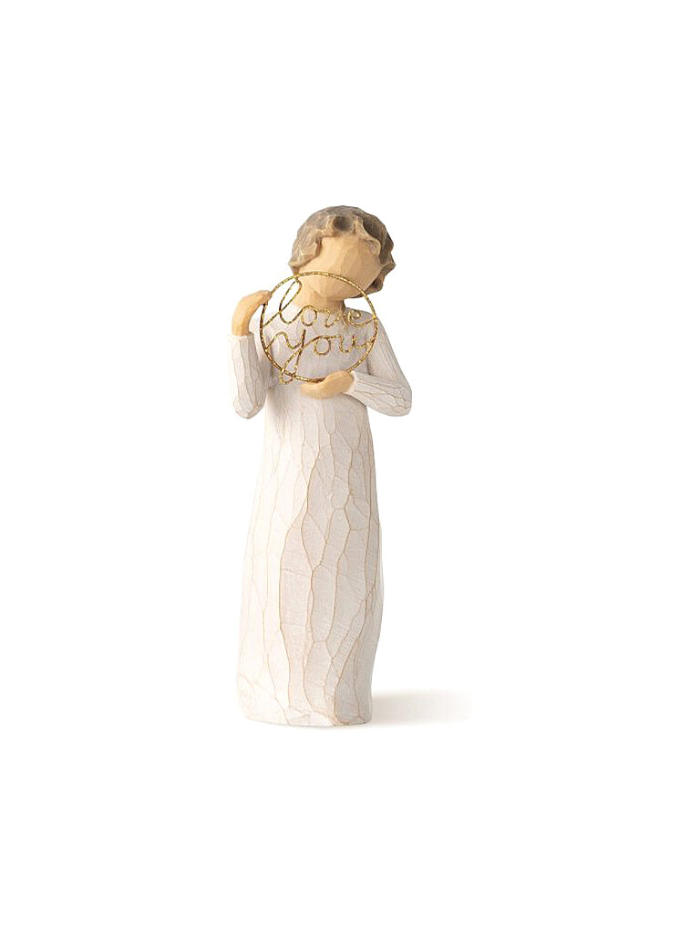 WILLOW TREE Figur - Love you 13 cm weiss