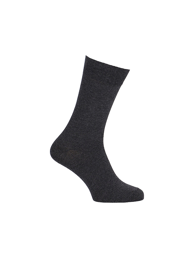 Socken 5er Pkg anthrazit melange grau 43-46 herren