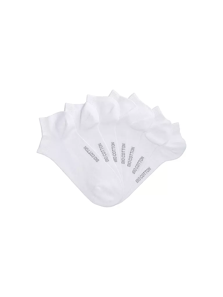WILOX | Sneaker Socken 7er Pkg weiss | weiss