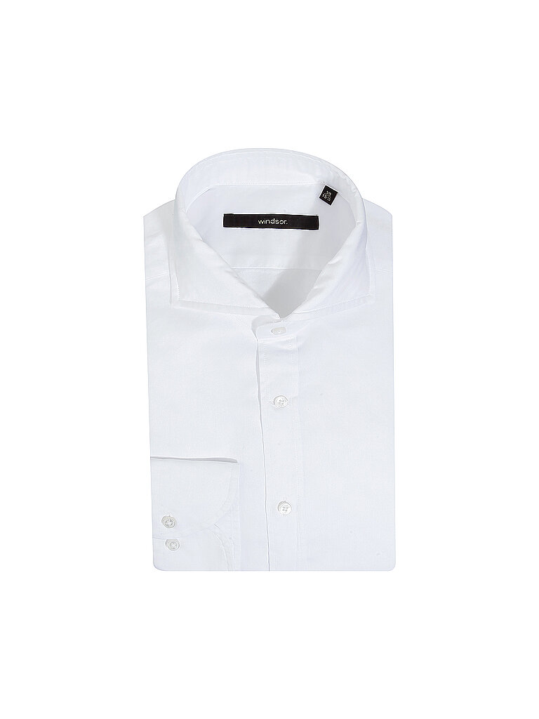WINDSOR Hemd Slim Fit  weiss | 39