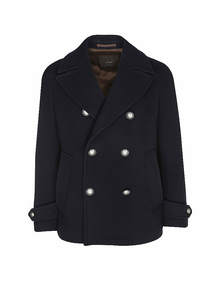 WINDSOR Wollmantel  dunkelblau | 54