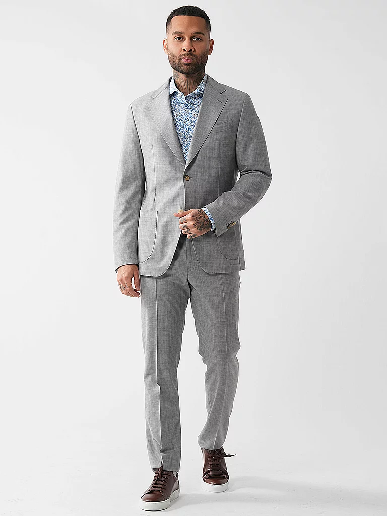 WINDSOR Sakko 13 TRAVEL2 Men Light Gray 58 2