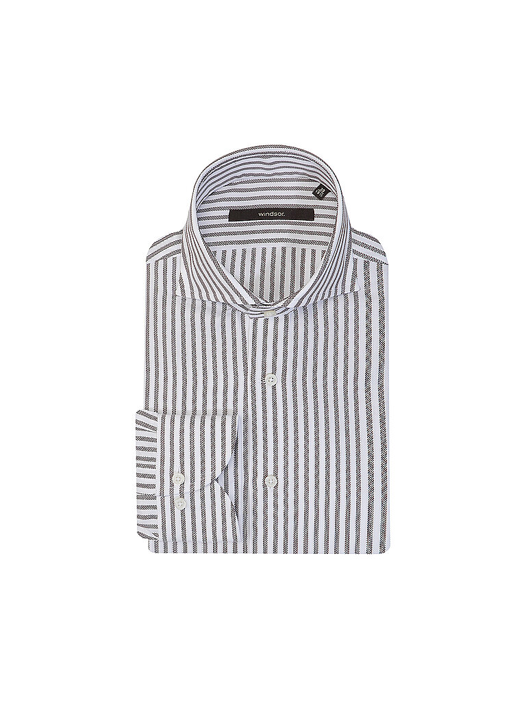 WINDSOR Hemd TRIVO braun | 38