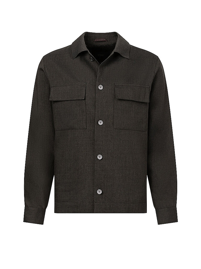 WINDSOR Overshirt LAVORO dunkelgrün | XL