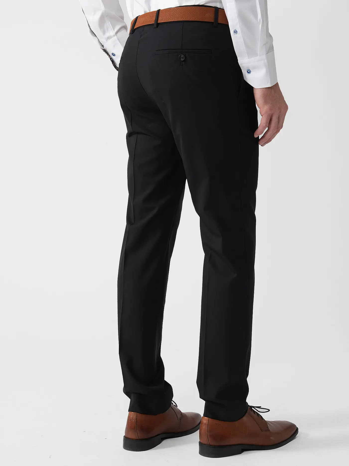 WINDSOR | Anzughose Slim Fit BENE | schwarz