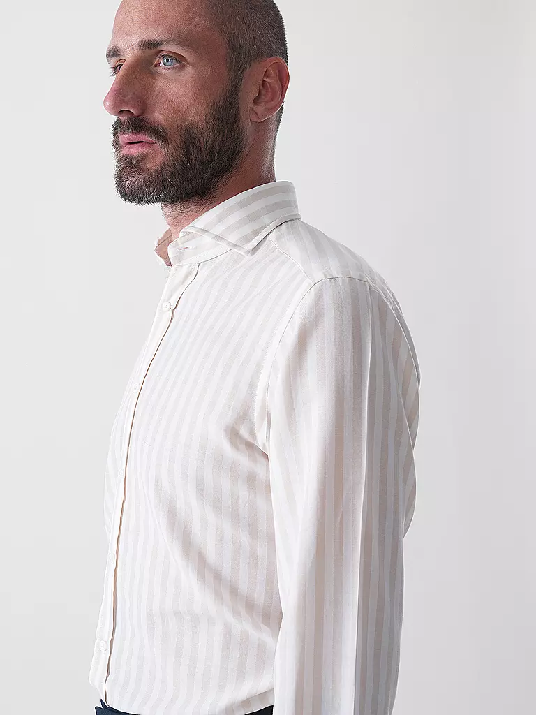WINDSOR | Hemd Slim Fit  | beige