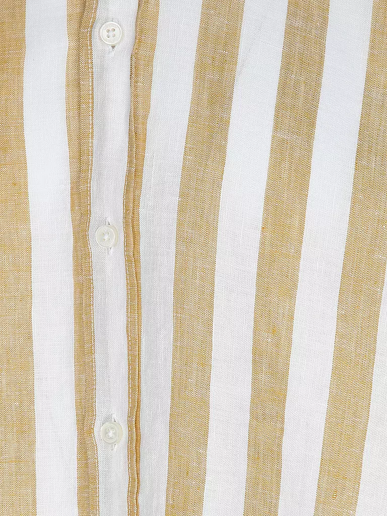 WINDSOR | Leinenhemd Regular Fit | braun
