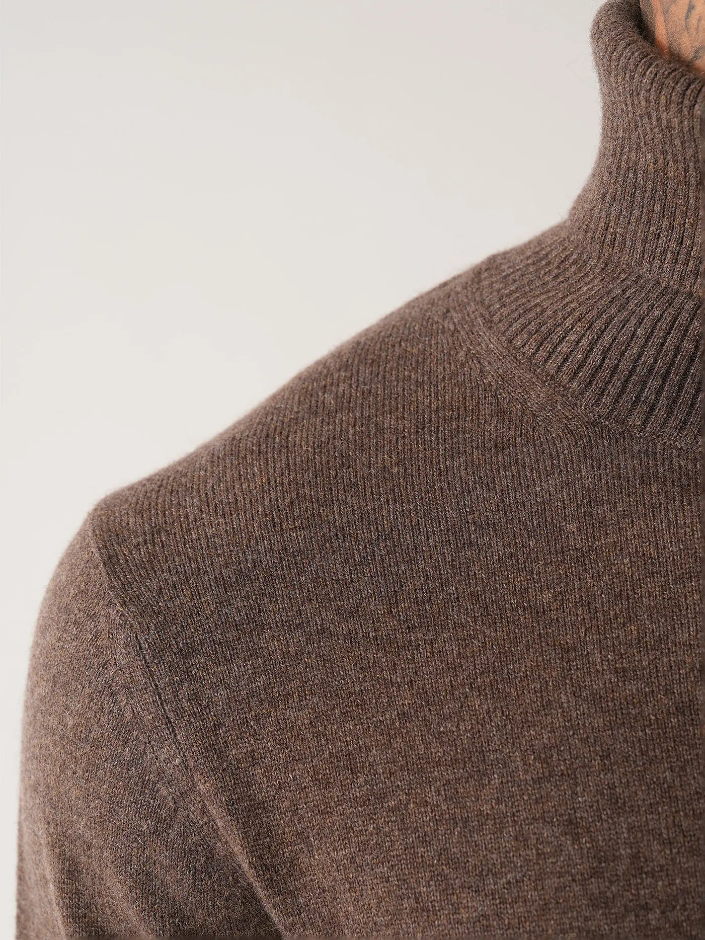 WINDSOR | Rollkragenpullover | braun