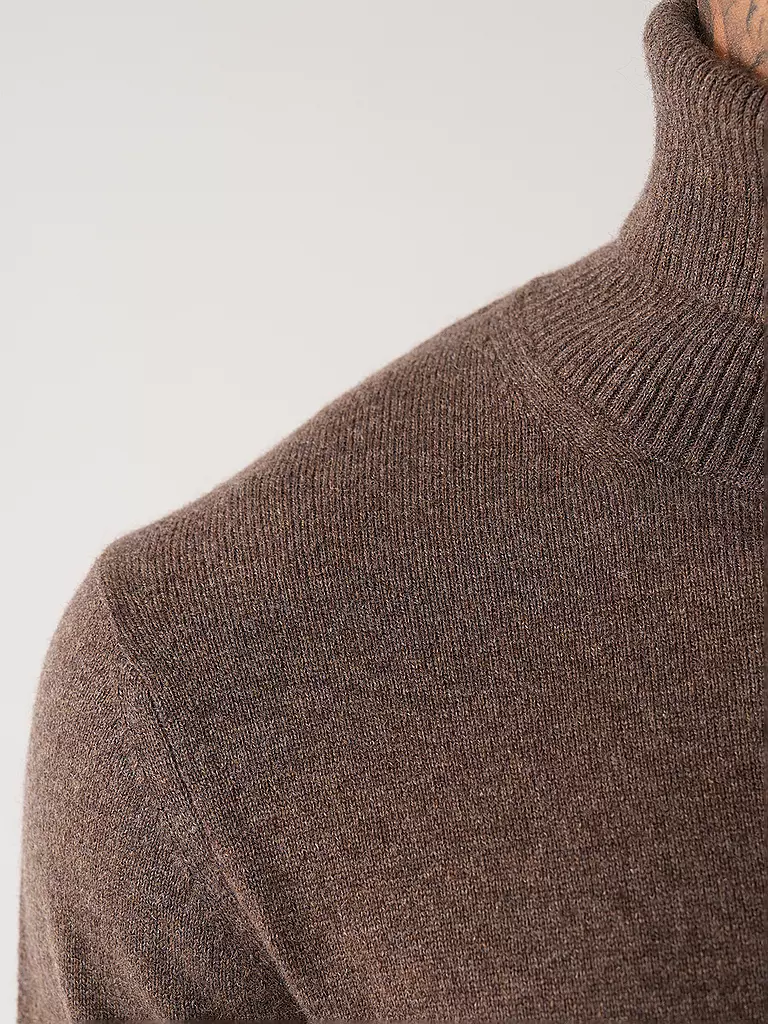 WINDSOR | Rollkragenpullover | braun