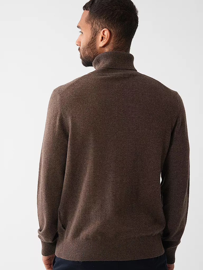 WINDSOR | Rollkragenpullover | braun