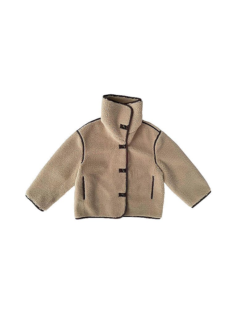 Jacke in Felloptik DAJANA creme S damen
