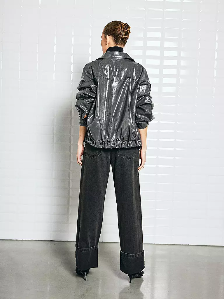 WITHBLACK | Jacke aus Lederimitat GILIAN | 