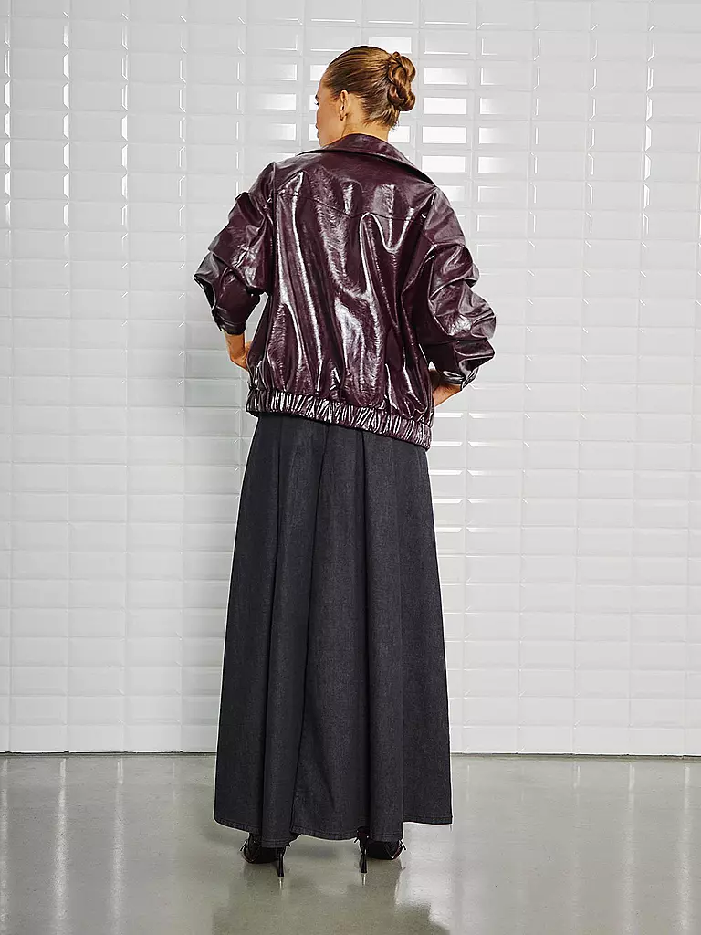 WITHBLACK | Jacke aus Lederimitat GILIAN | 