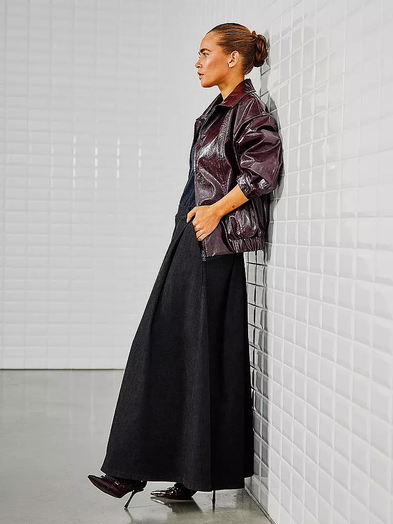 WITHBLACK | Jacke aus Lederimitat GILIAN | 