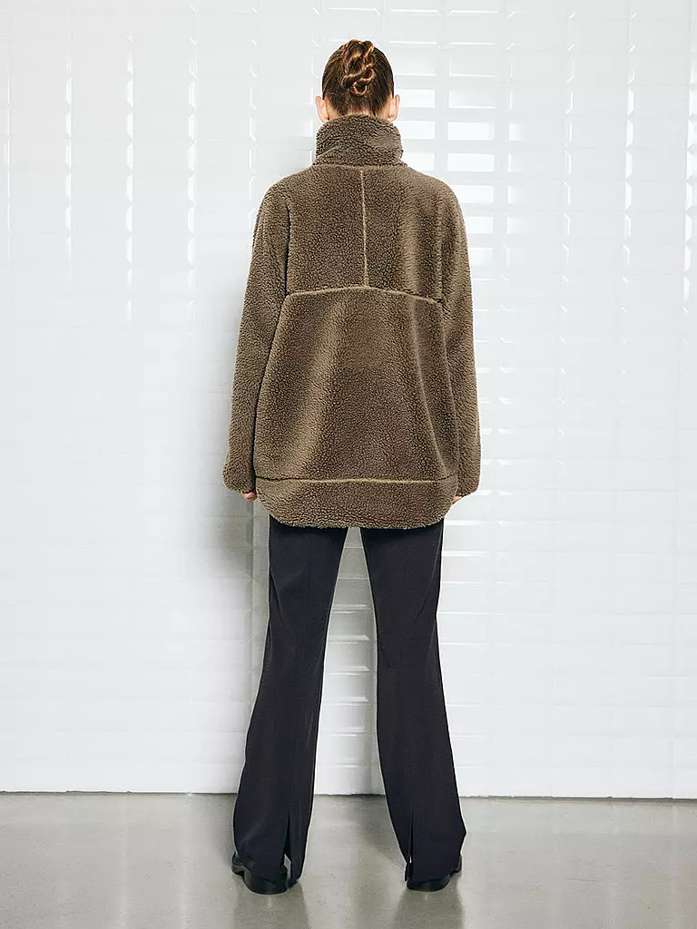 WITHBLACK | Jacke in Felloptik PILE | 