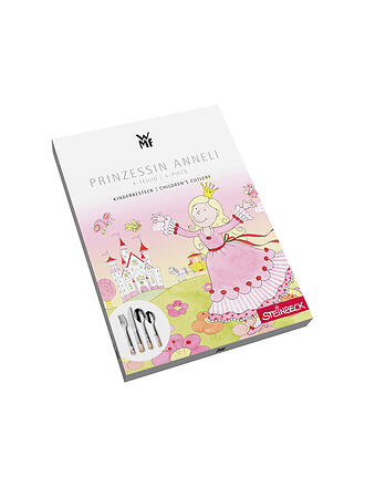 WMF | Kinder Besteck 4-teilig JANOSCH Cromargan/Bunt