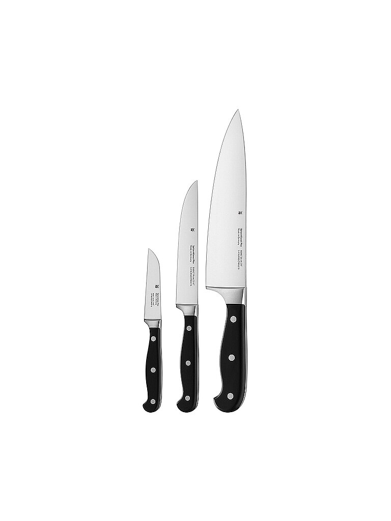 WMF Plus Performance Cut Knife Set 3 Pieces Black 2