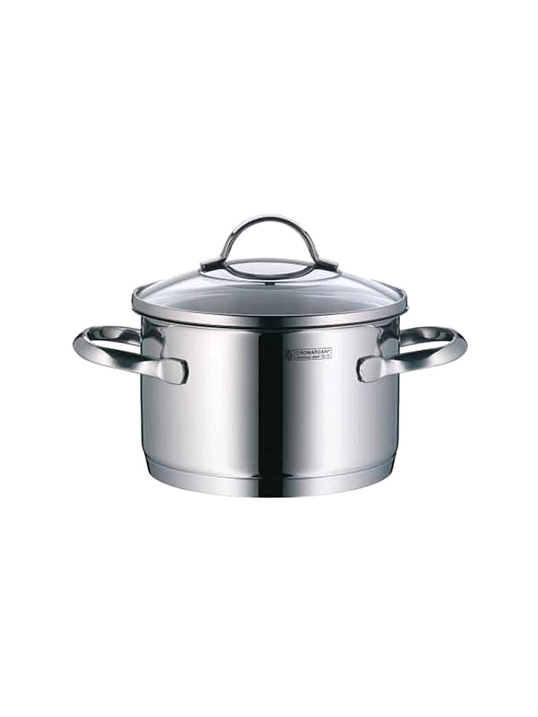 Kochtopf Provence Plus Bratentopf mit Deckel 16cm/1,9l silber baby