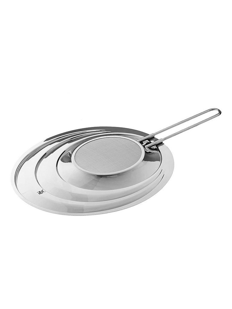 WMF Profi Plus Pfannen Spritzschutz 20/24/28cm Cromargan silber